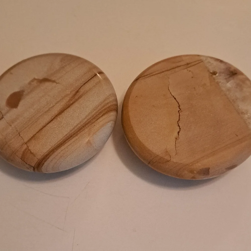 Elegant Brown Marble Coasters